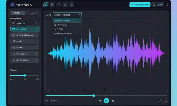 AI music creation tool